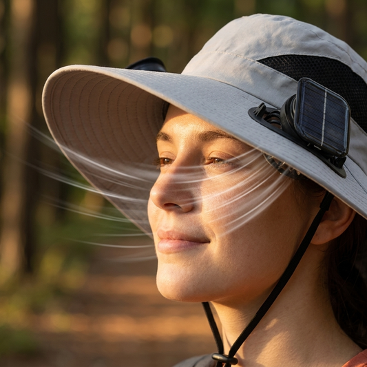 Solar Fan Hat