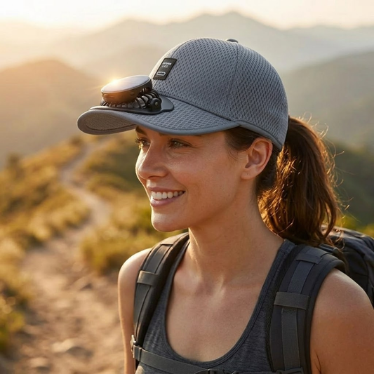 Solar Fan Cap