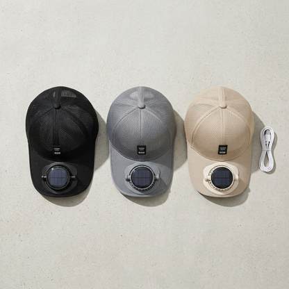 Solar Fan Cap