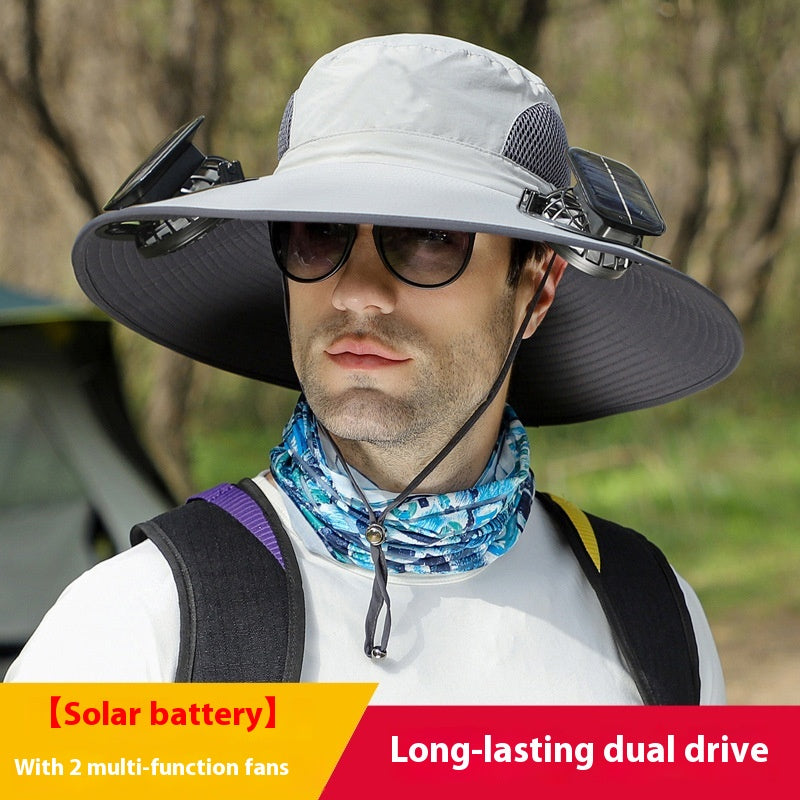 Solar Fan Hat