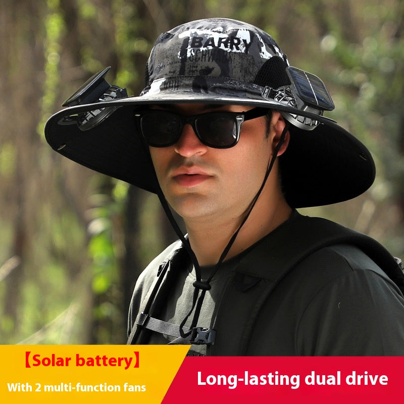 Solar Fan Hat