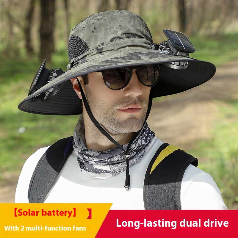 Solar Fan Hat