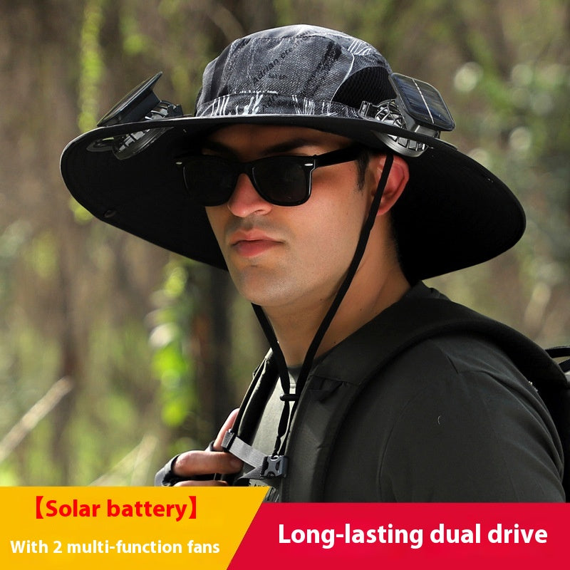 Solar Fan Hat