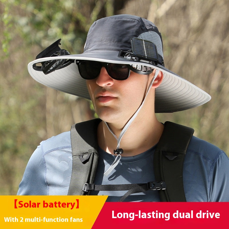 Solar Fan Hat