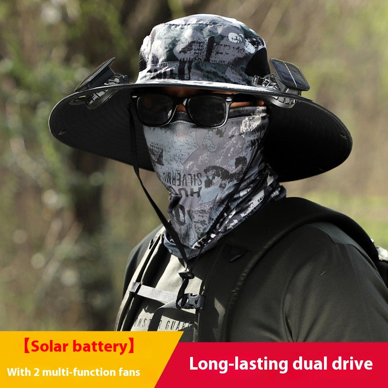Solar Fan Hat