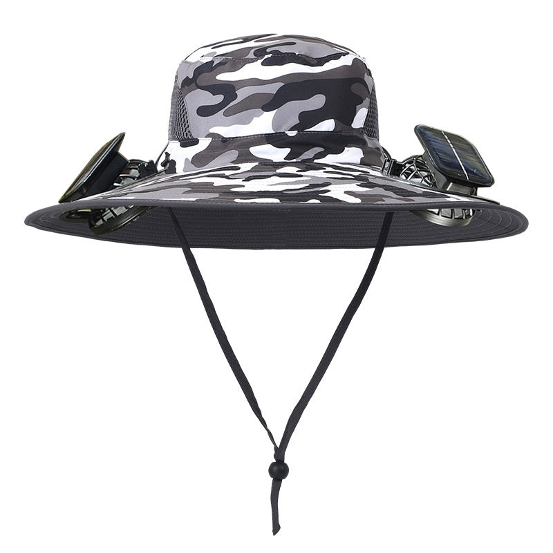 Solar Fan Hat