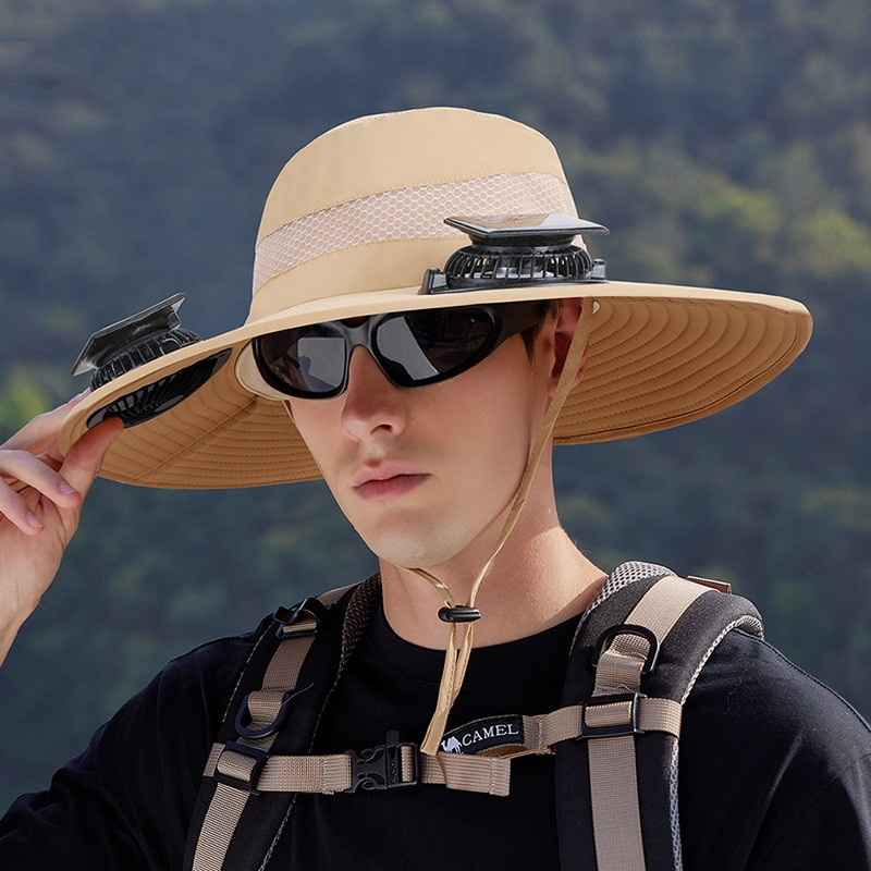Solar Fan Hat