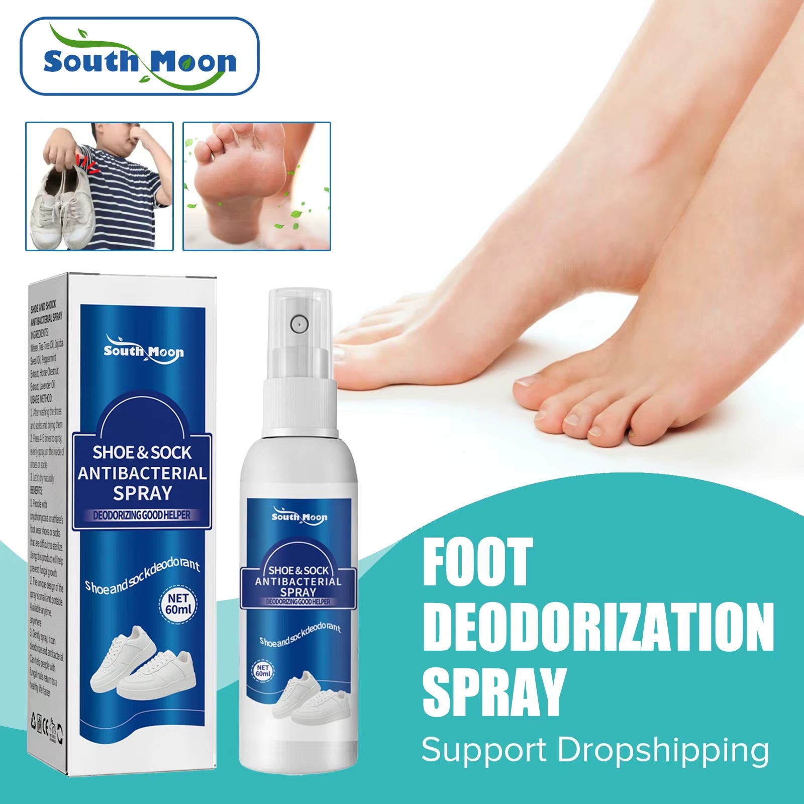 FreshStep+ Antifungal Shoe Spray